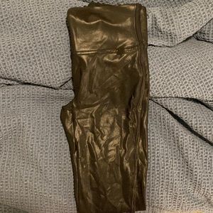 Spanx faux leather worn once